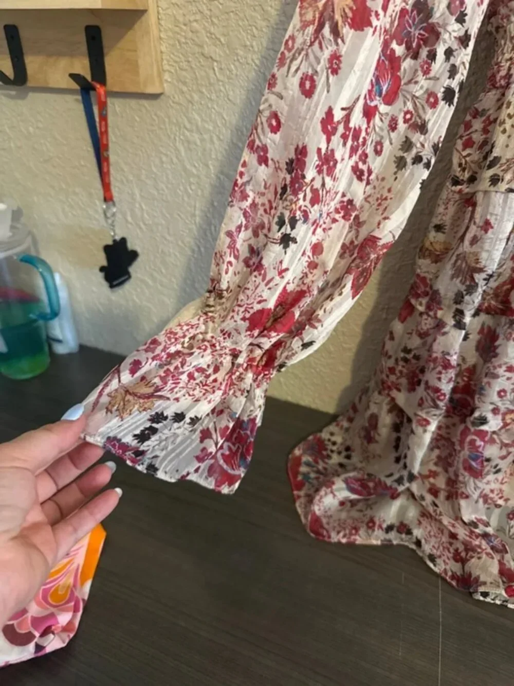 Free people medium dress tiered floral boho